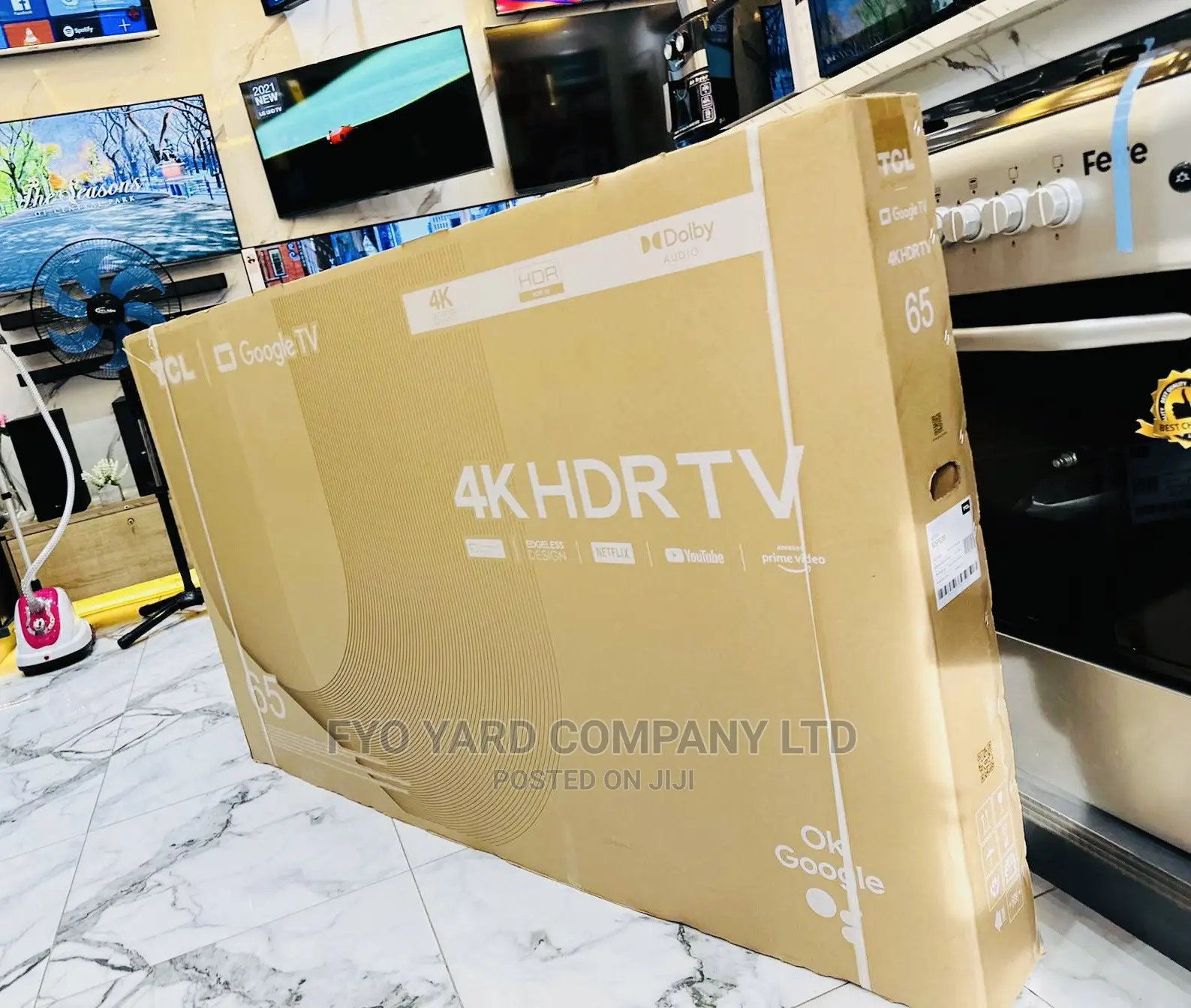 TCL (65 Inches)Series Ultra Hd Smart Led Google Tv 65p635