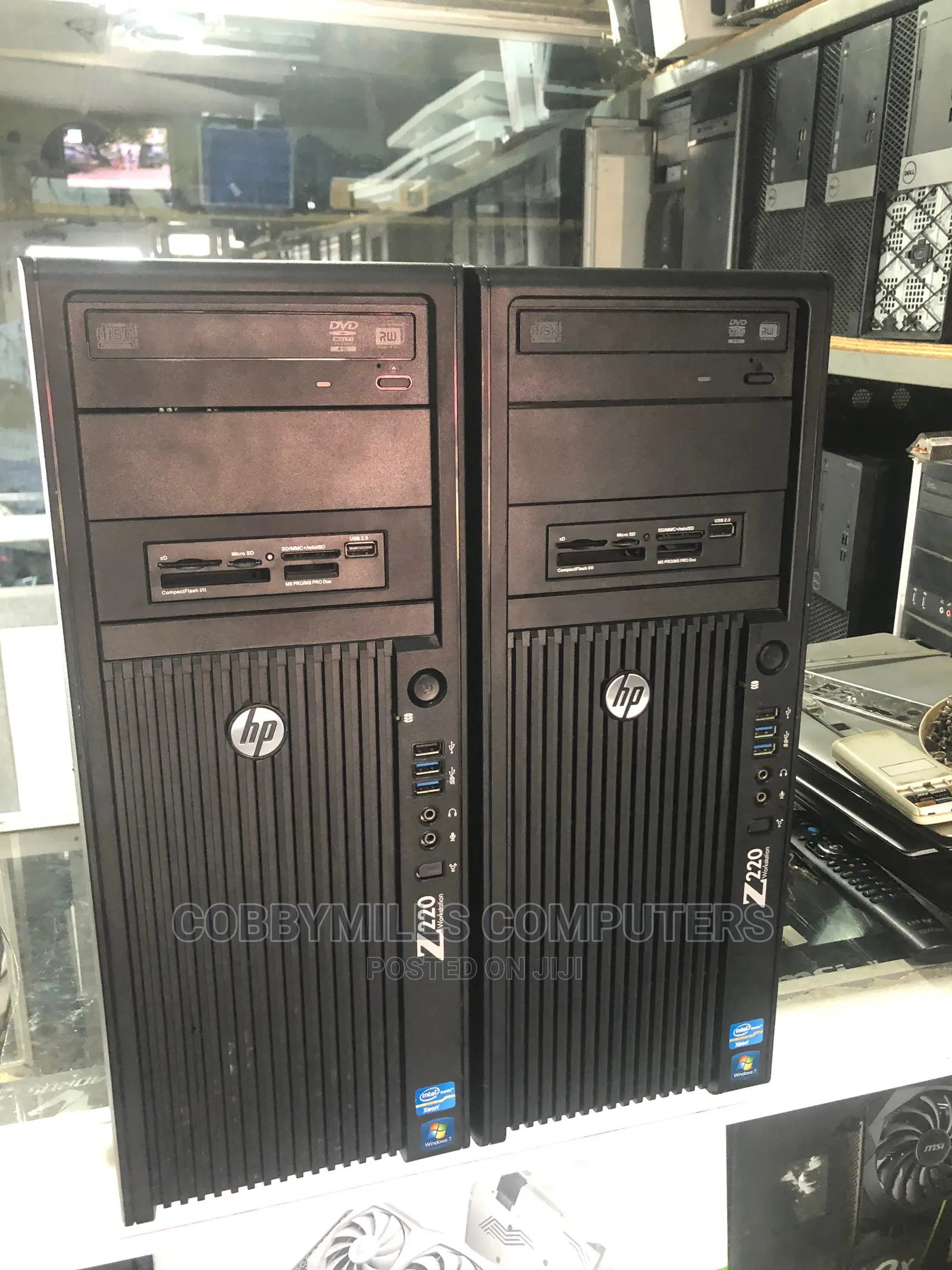 Desktop Computer HP Z220 8GB Intel Xeon HDD 1T