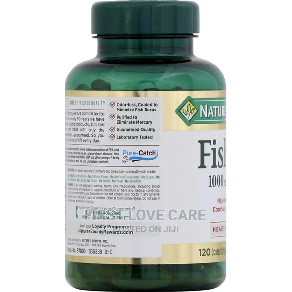 Nature's Bounty Fish Oil OMEGA