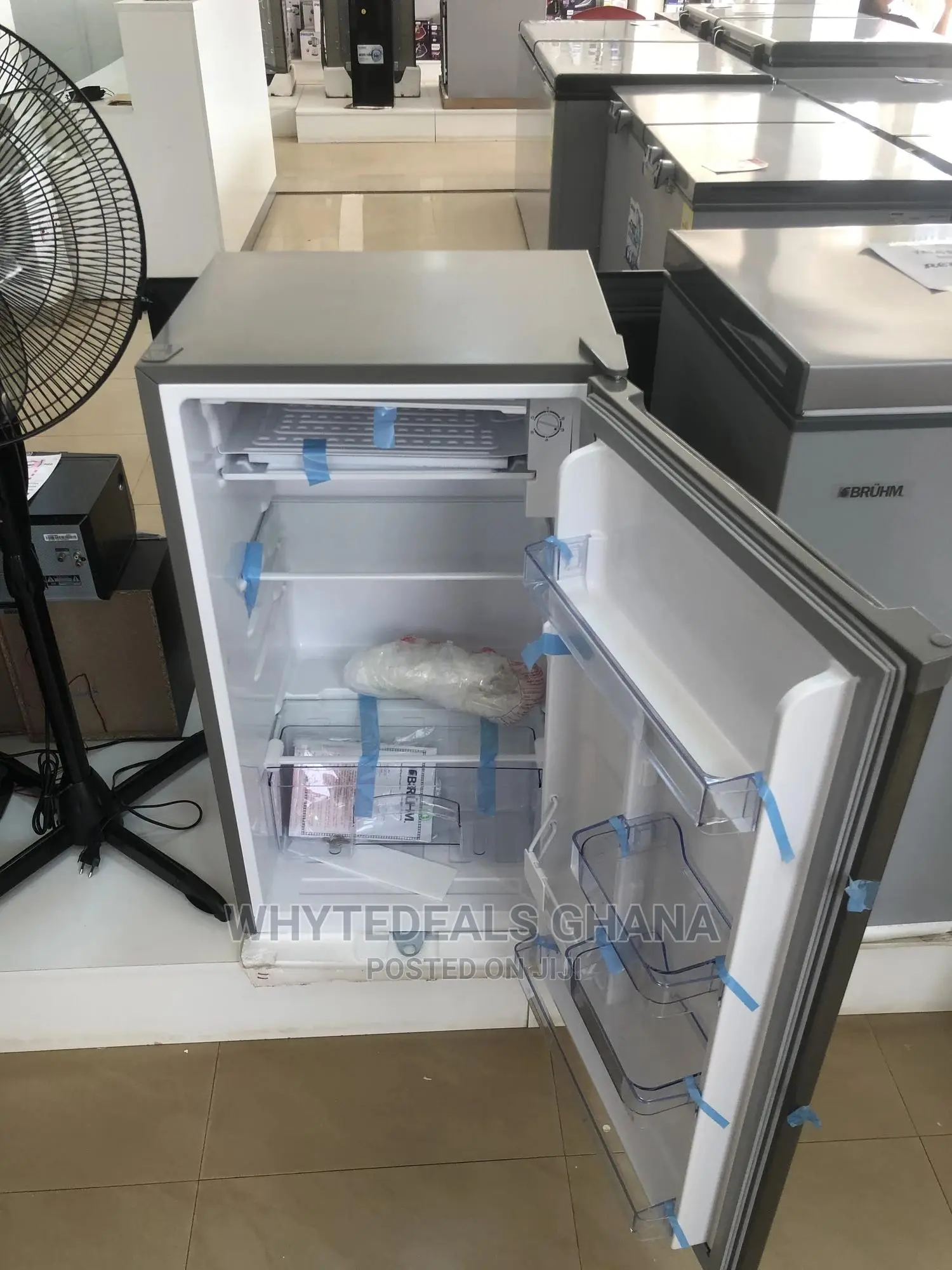 100ltrs Bruhm Table Top Refrigerator Energy Saving