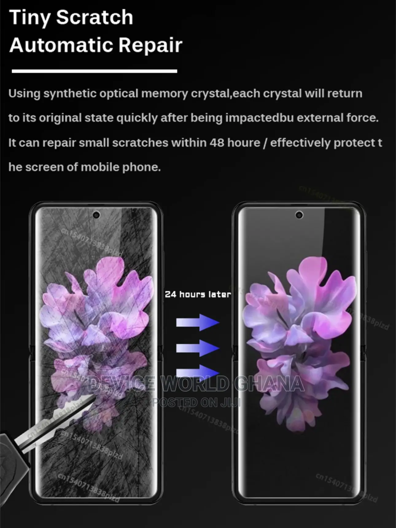 Hydrogel Nano Screen Protector for Samsung Z Flip 7 6 5 4 3
