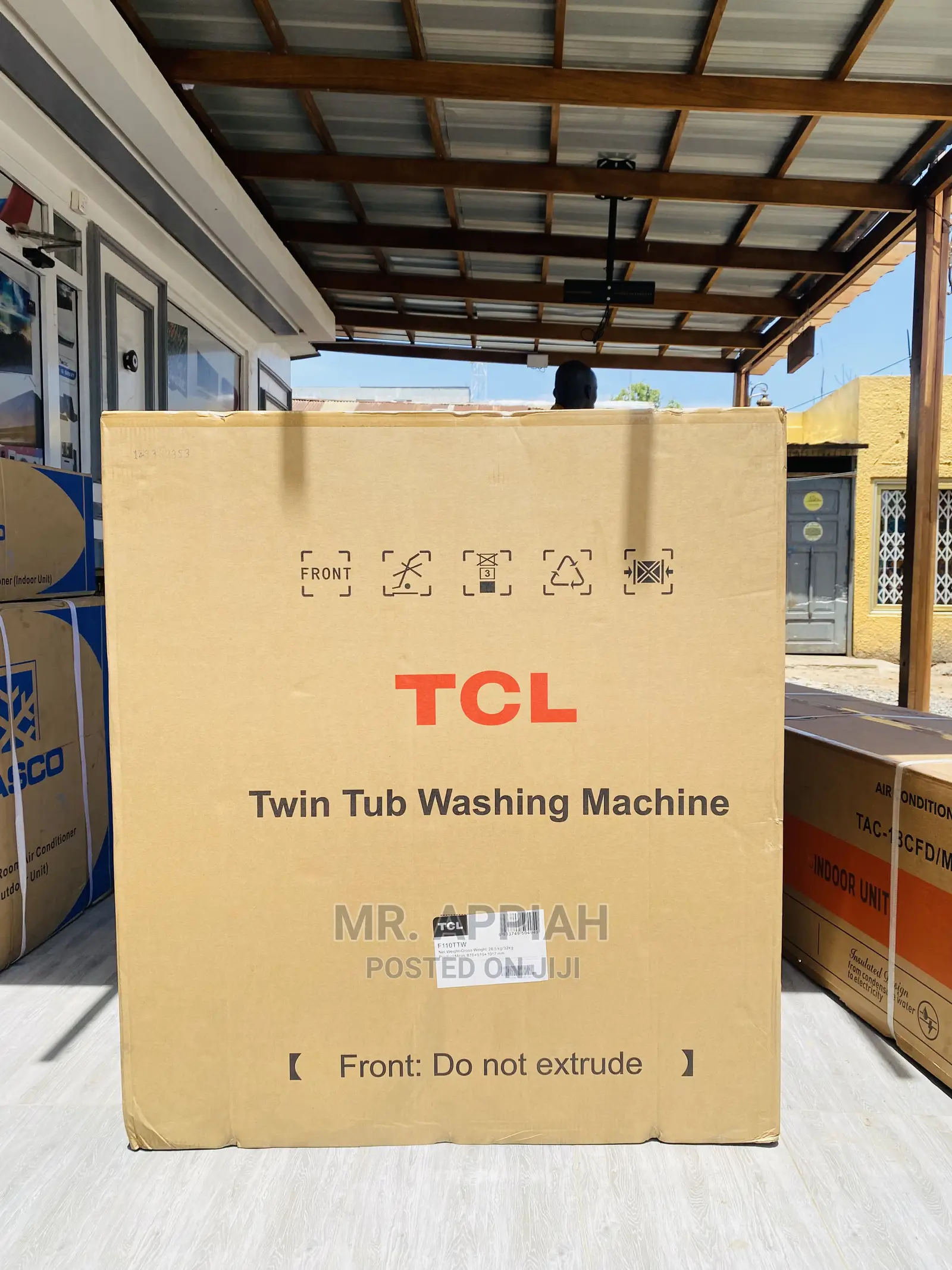 Fresh in Box TCL Spin Dry Top Load Washingmachine(7kg)