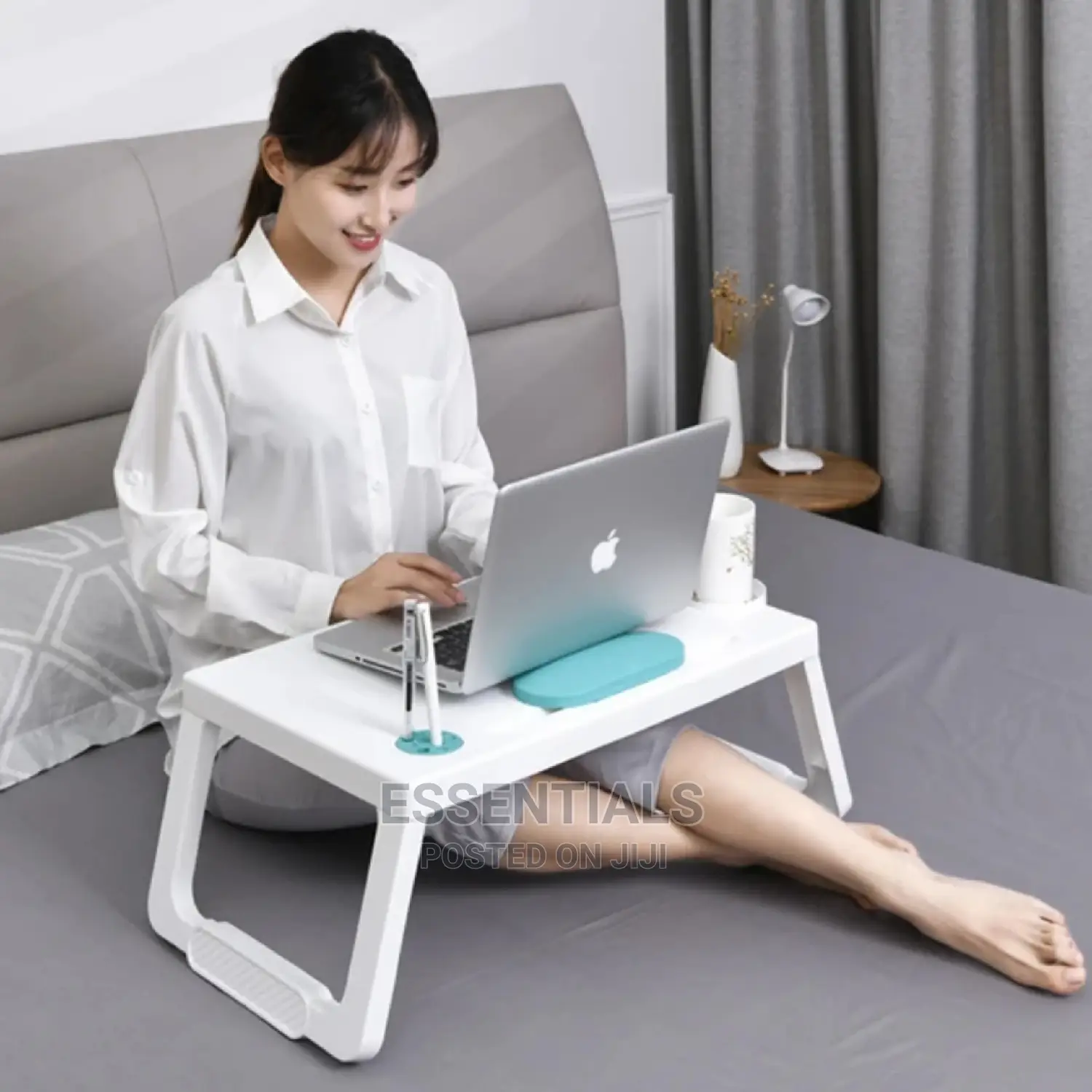Portable Plastic Foldable Laptop Table