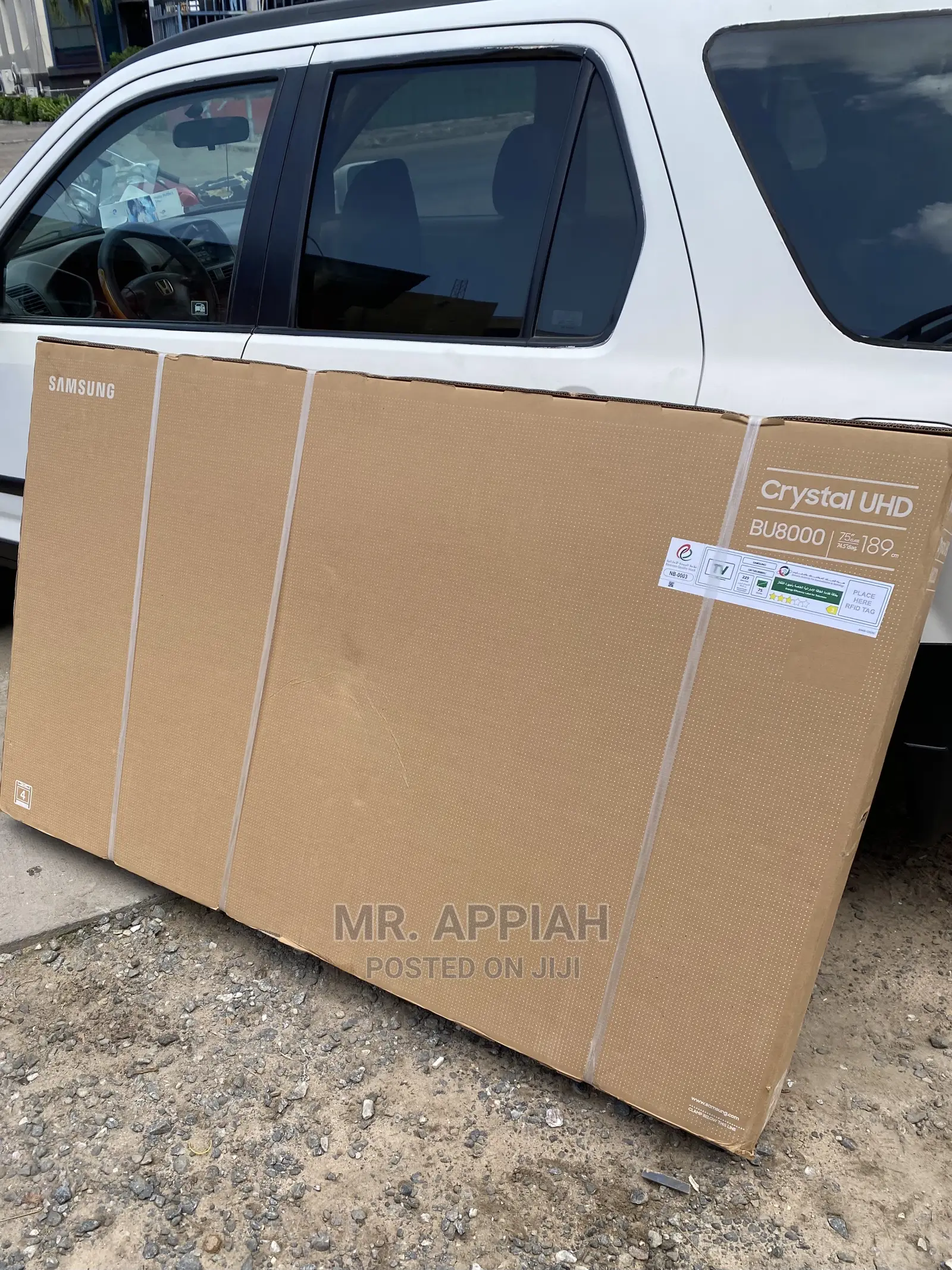 Durable 75BU8100 Samsung 75” Uhd Crystal Tv, 