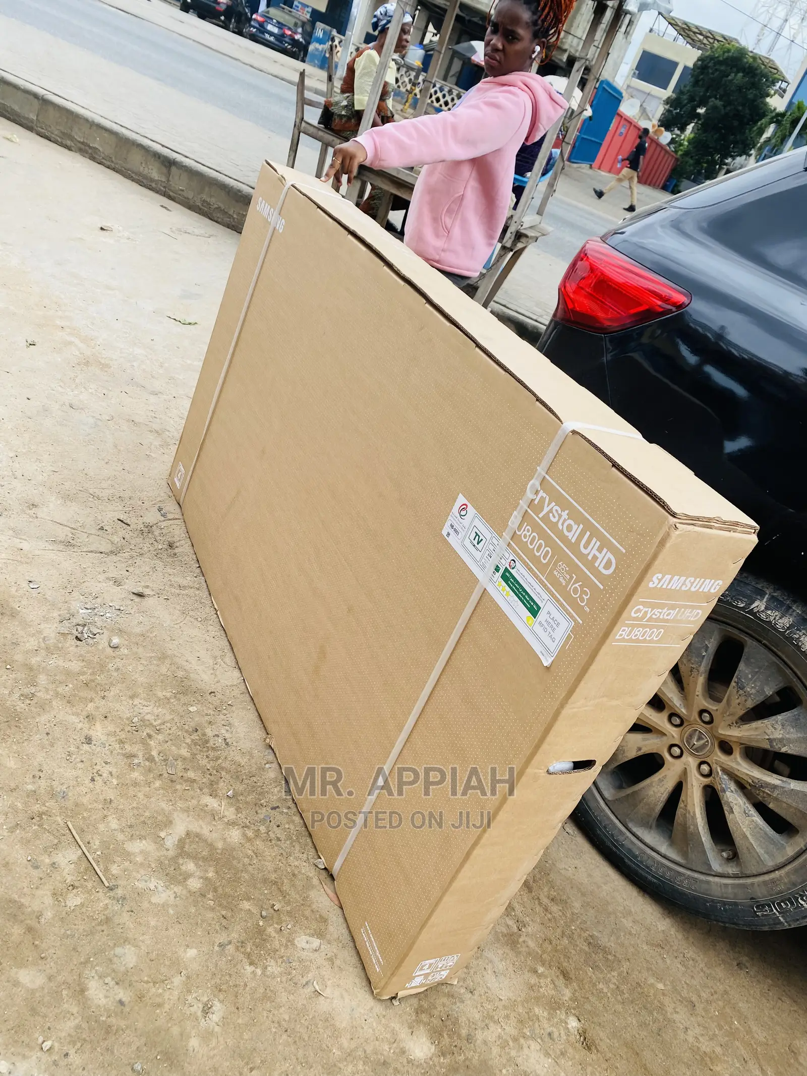 Clear Samsung 65 Inch 65BU8072 Smart, Ultra HD Tv 