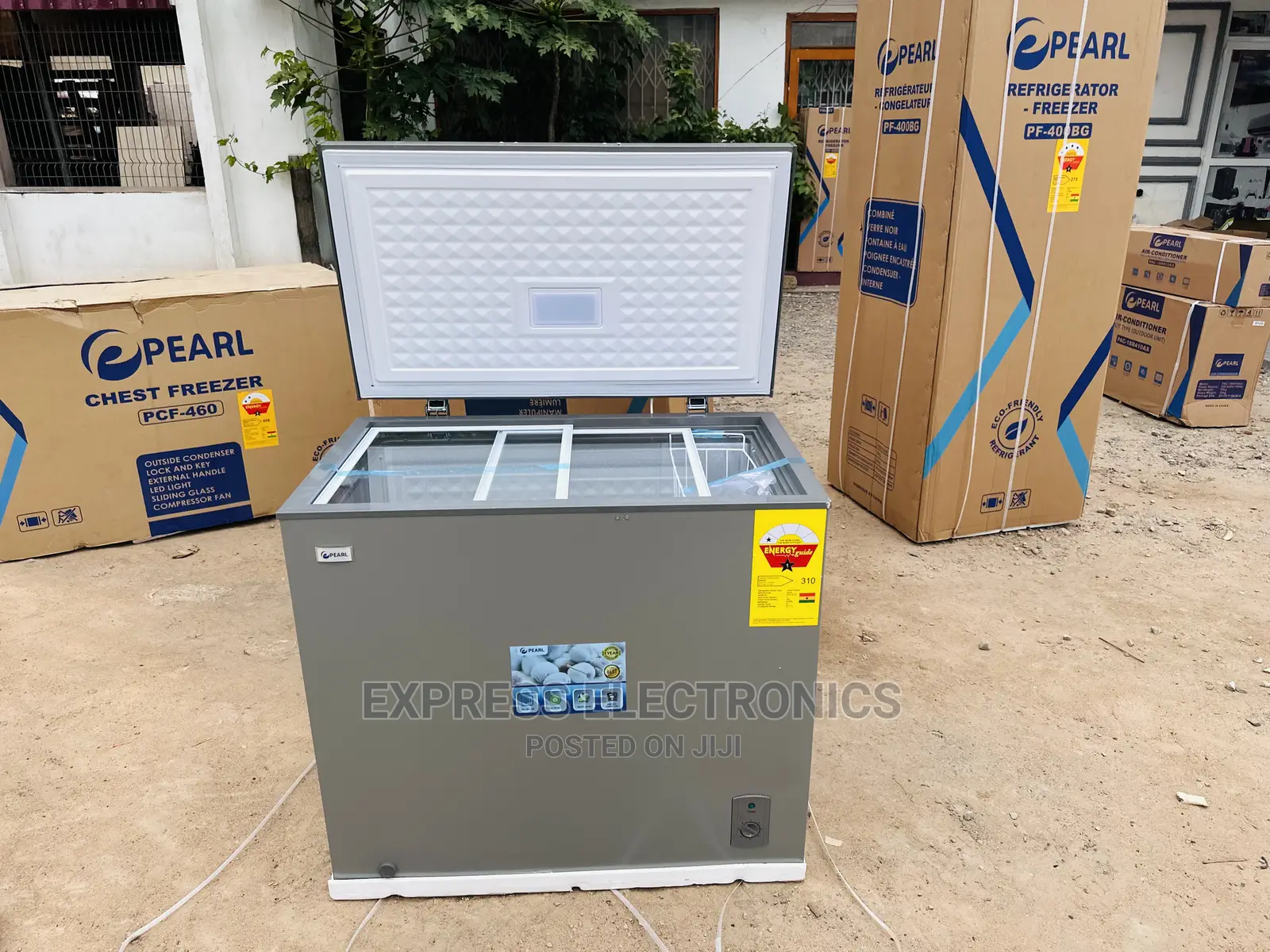 Fabulous Job Pearl Single Door Chest Freezer PCF-271ix