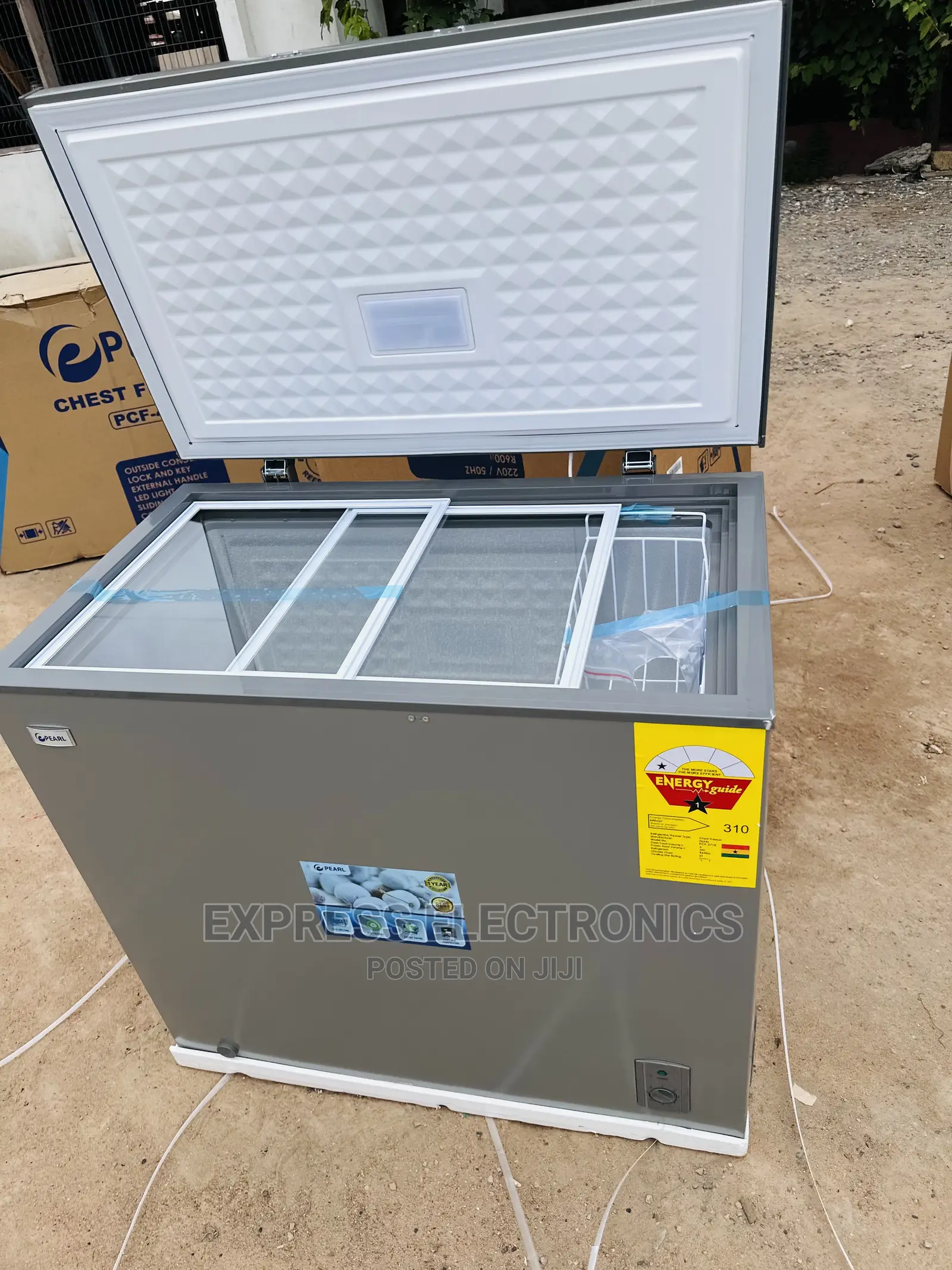 Text Us for Your Chest Pearl Single Door Freezer PCF-271ix