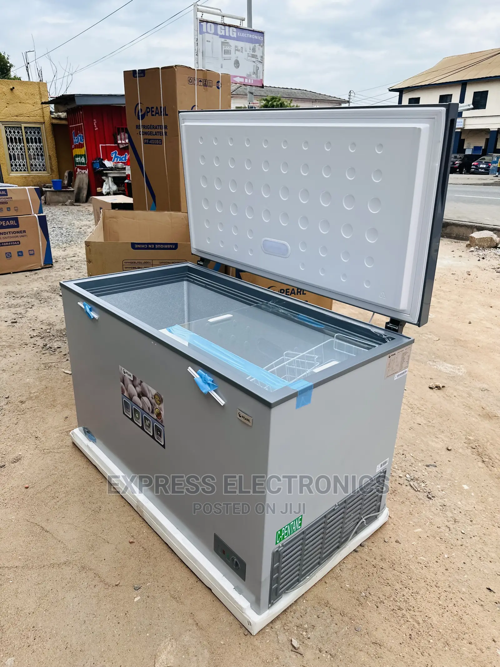 Available at Our Shop Chest Freezer Pearl Grey Pcf—460
