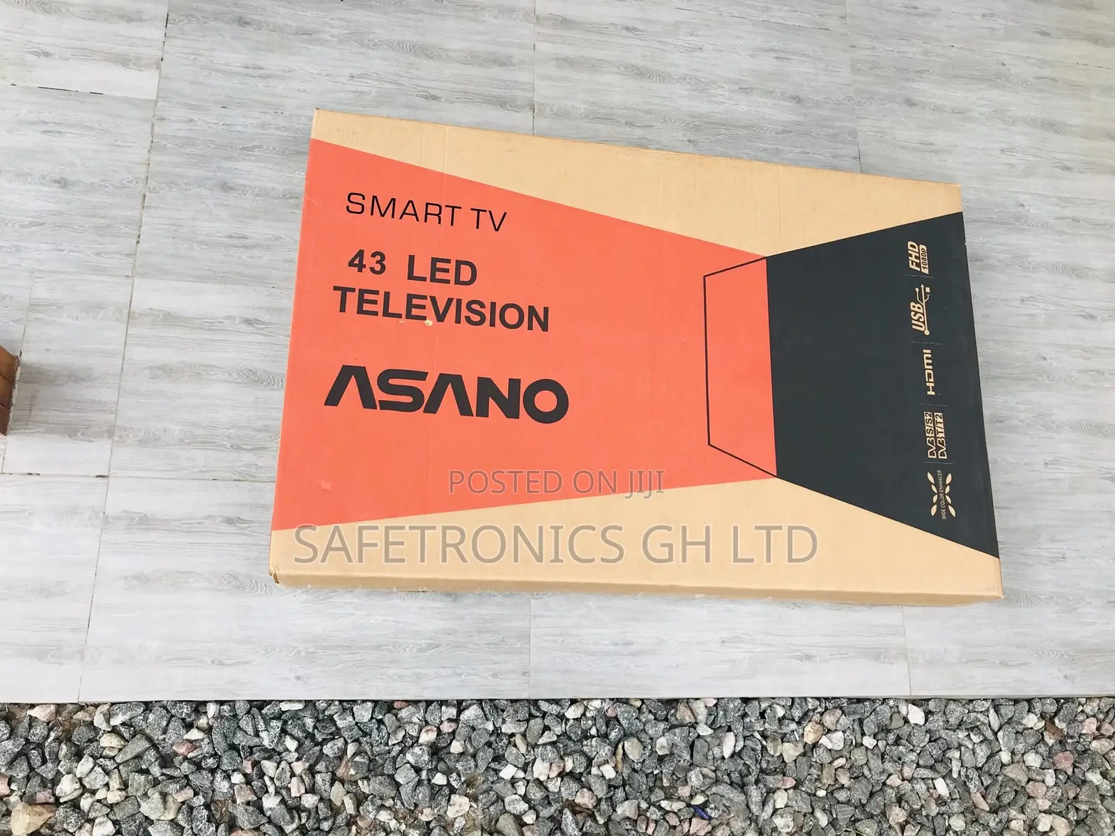 Long Lasting Durability Asaon 43 Inches Glossy LED Digita