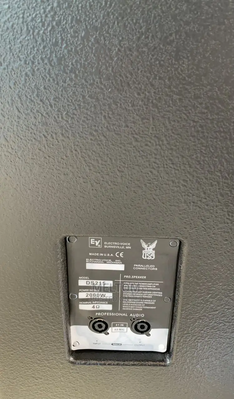 Full Range Speaker (Ev)