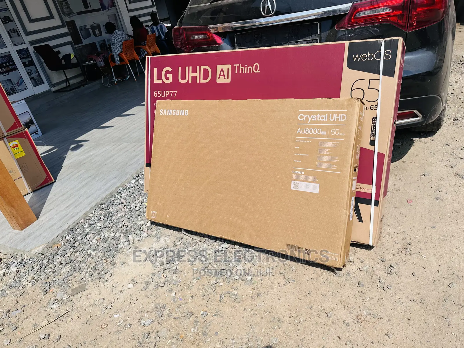 Samsung UHD Screen 55”Bu8000 Tv 