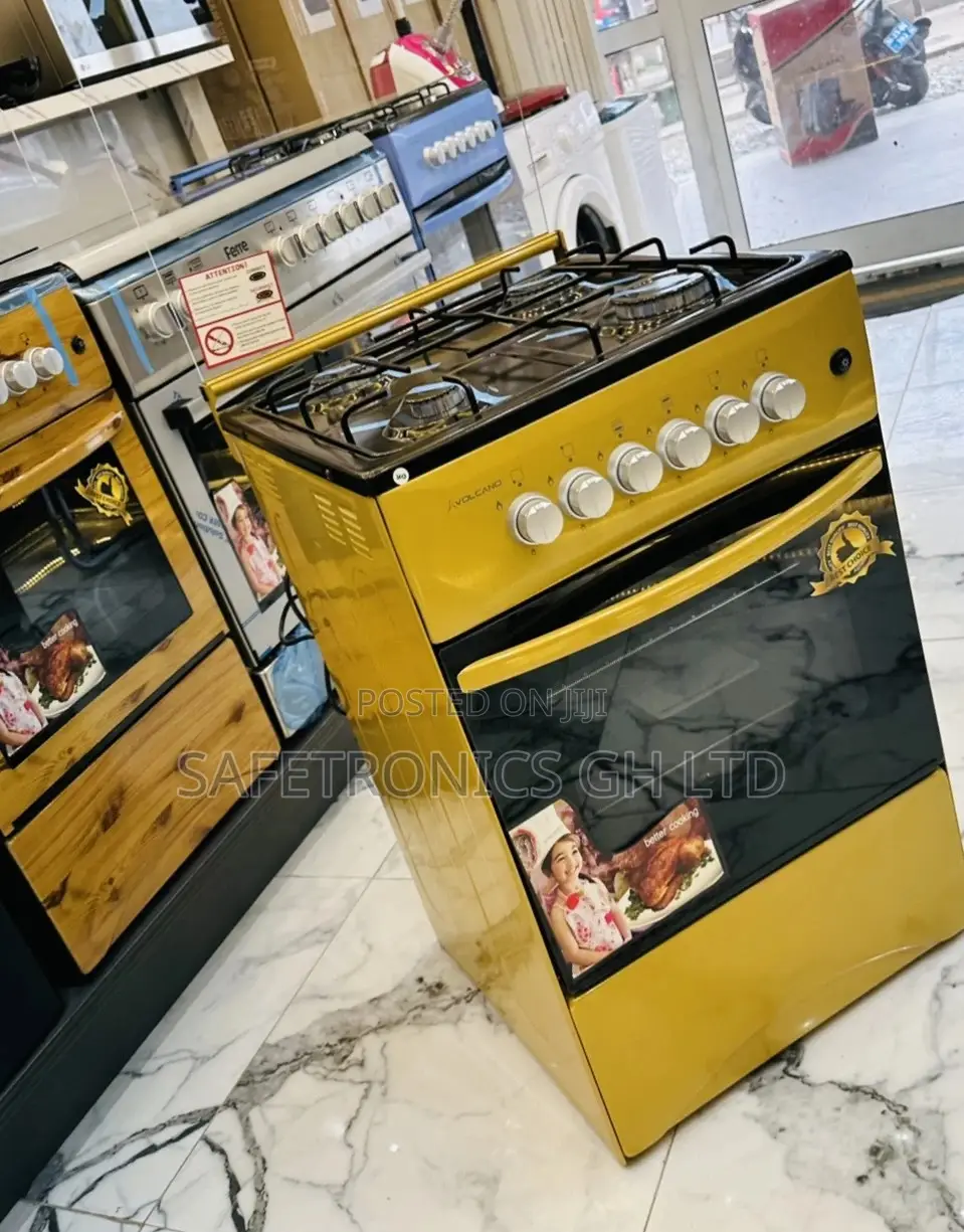Neat New Volcano Gold 4 Gas 50x50 Oven With Grill 