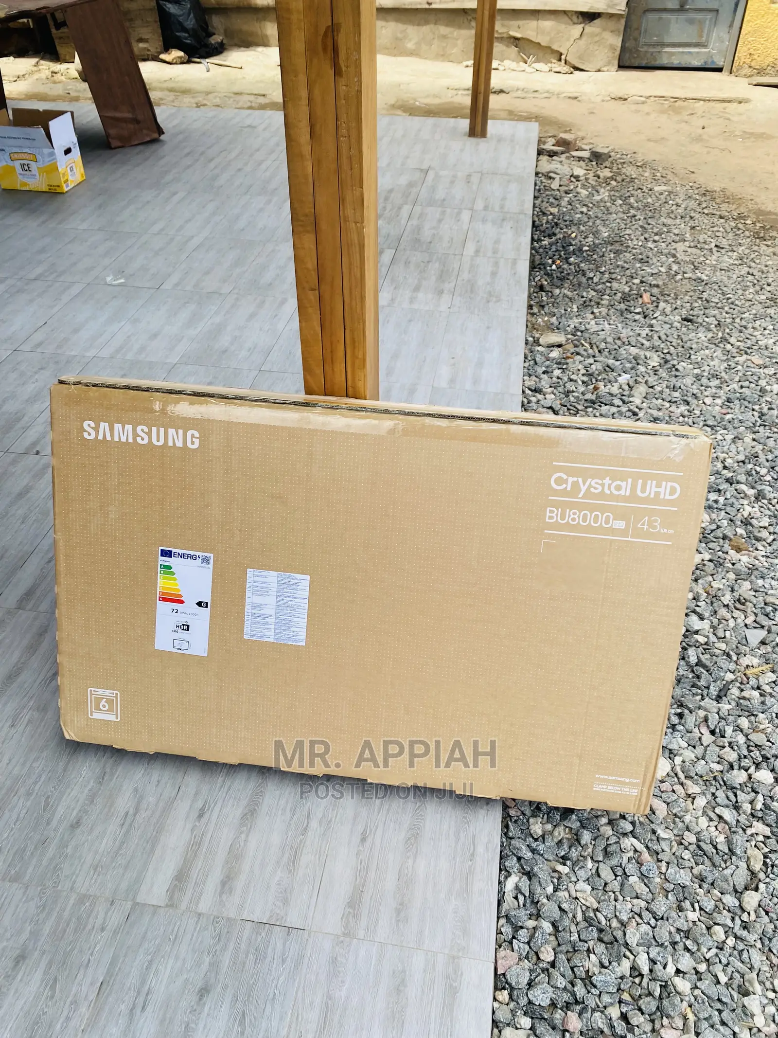Unique Samsung 43” Smart Ultra HD(43BU8072 )Tv,