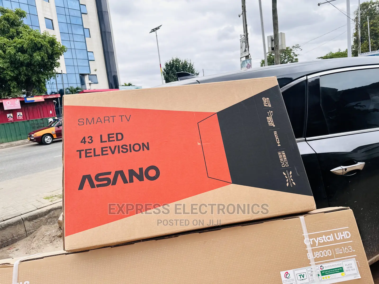 Asano Satellite Inbuilt Decoder Smart 43”Tv