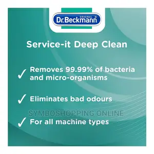 Dr.Beckmann Service-It Deep Clean Washing Machine Cleaner,
