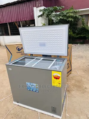 Powerful Compressor Grey Pearl Chest Freezer PCF-271ix