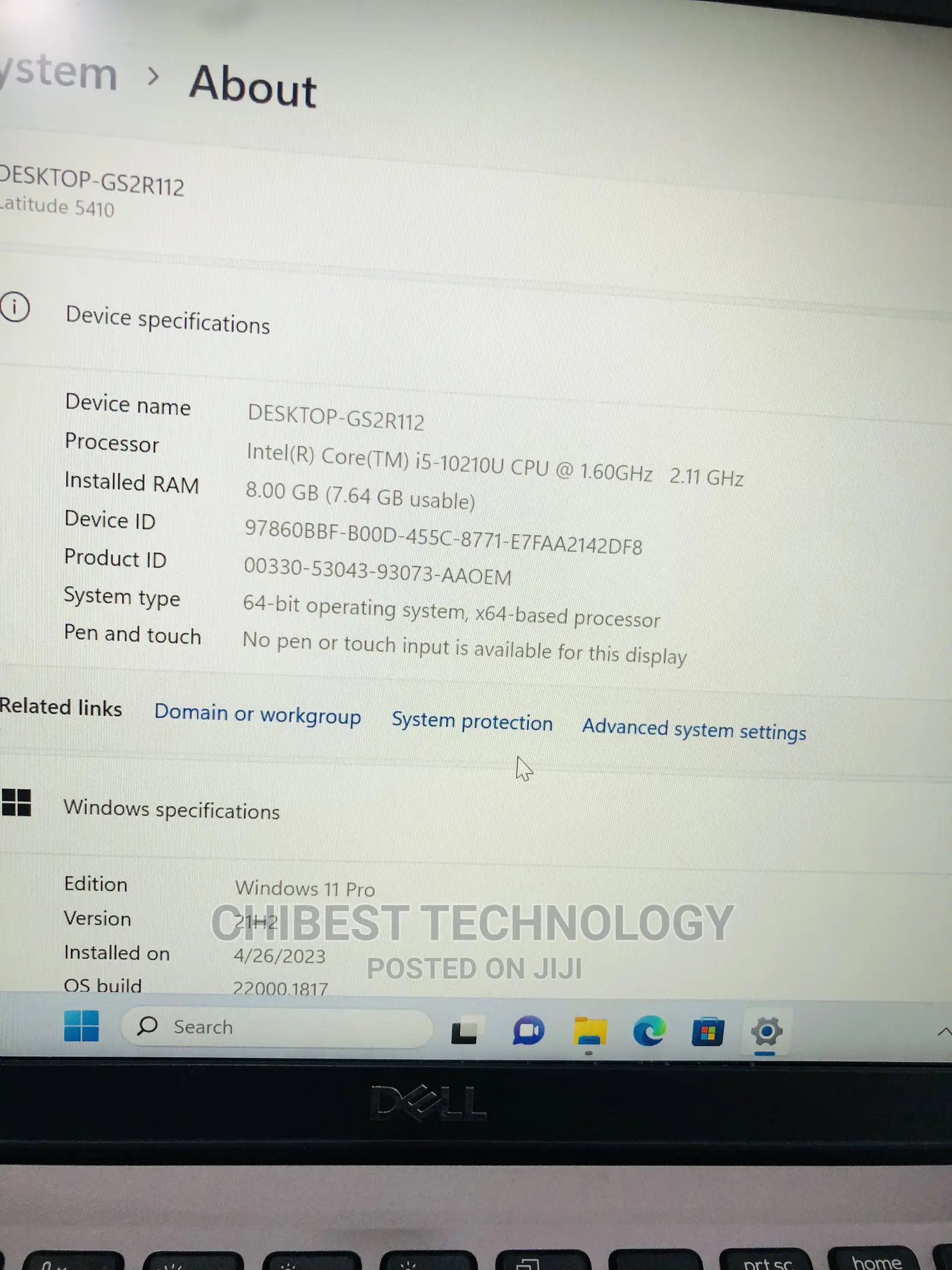 Laptop Dell Latitude 14 3450 8GB Intel Core I5 SSD 256GB