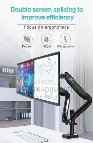 VESA Ds90-2 Dual Monitor Arm Bracket / Desk Mount