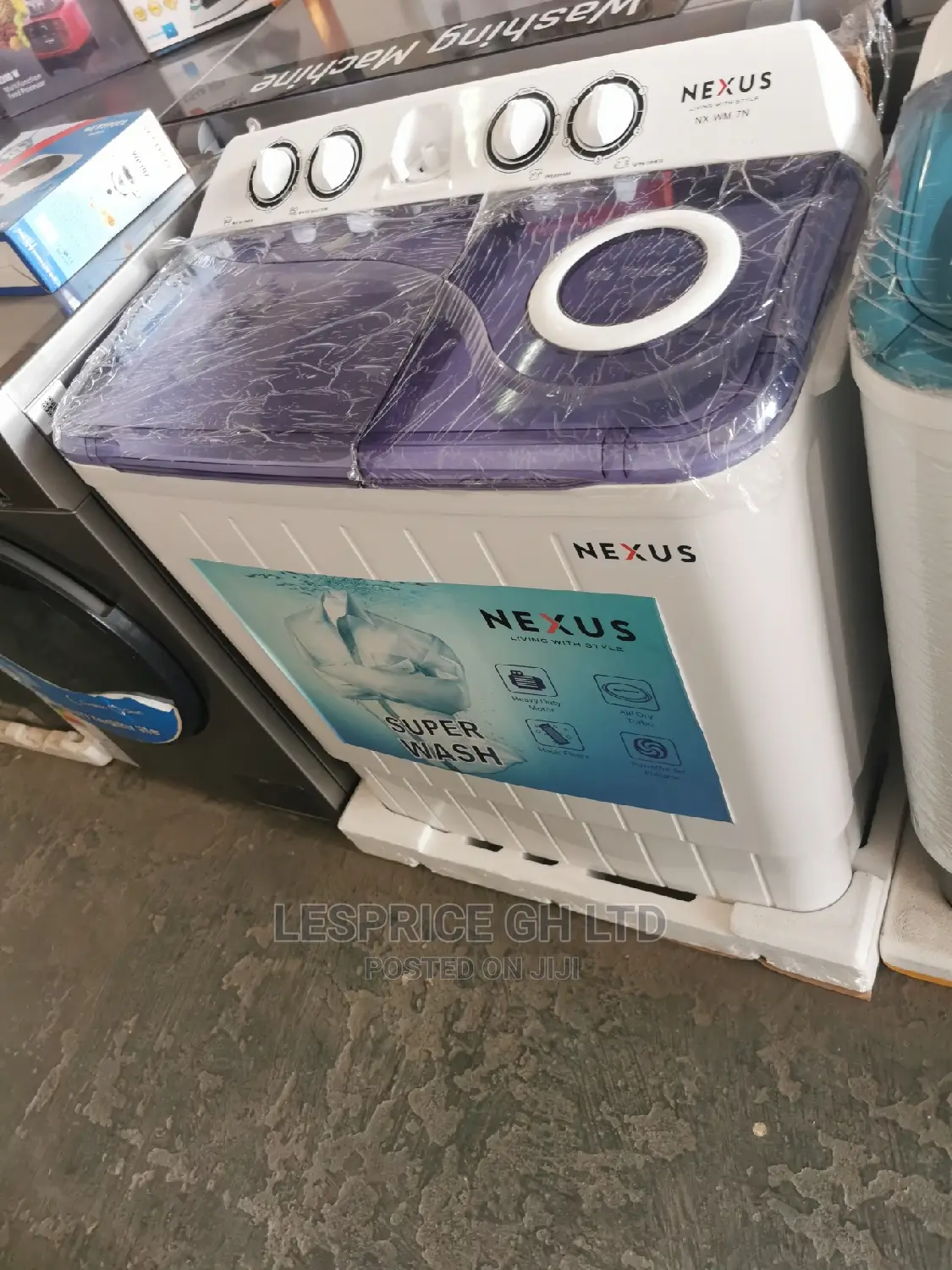 Beautiful Nexus 12kg Semi Automatic Washing Machine