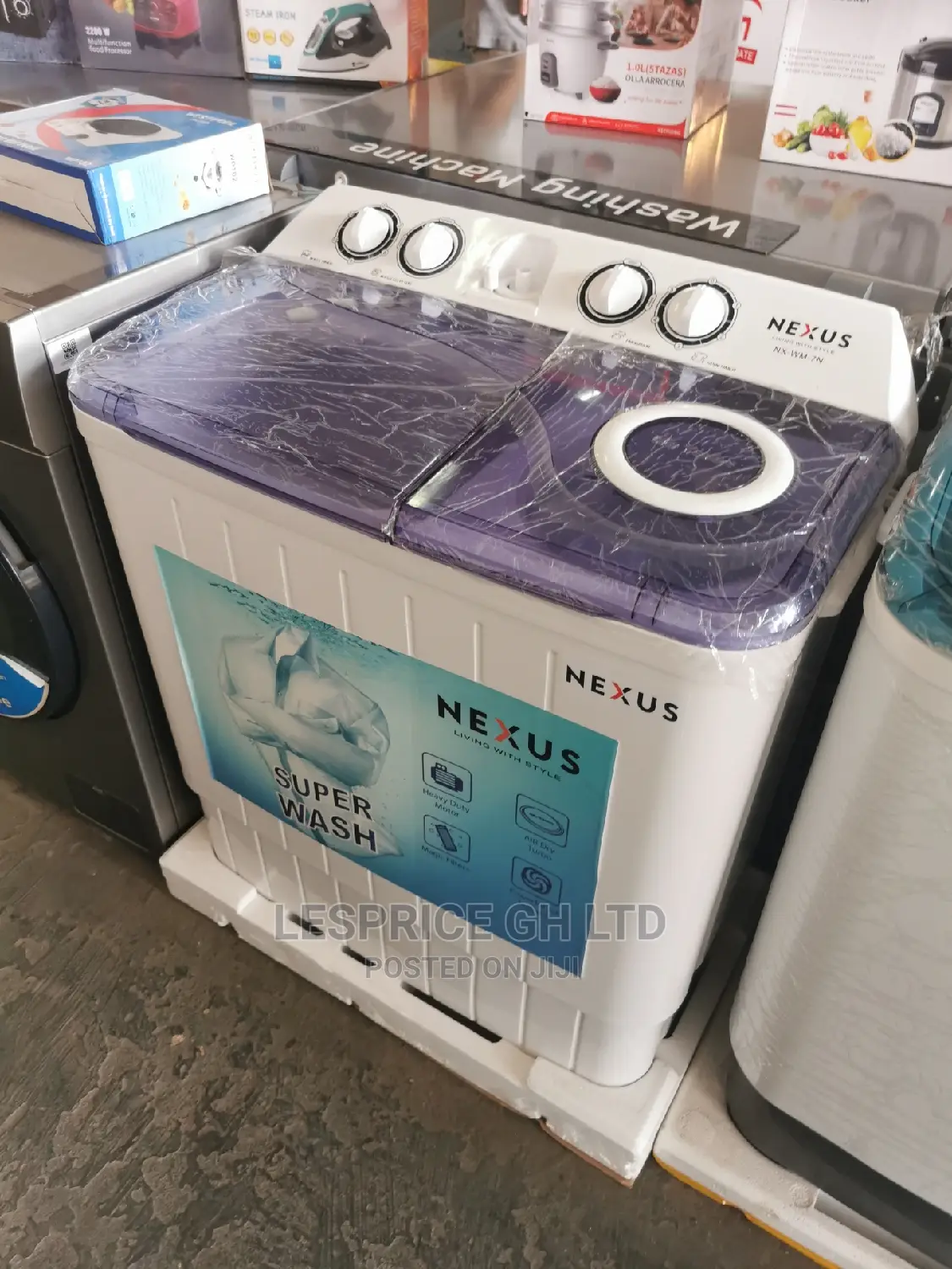 Affordable Nexus 12kg Semi Automatic Washing Machine
