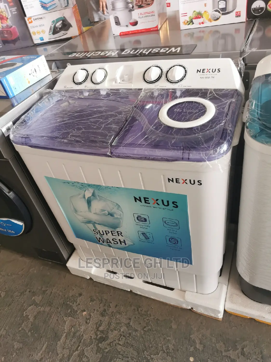 Fast Nexus 12kg Semi Automatic Washing Machine