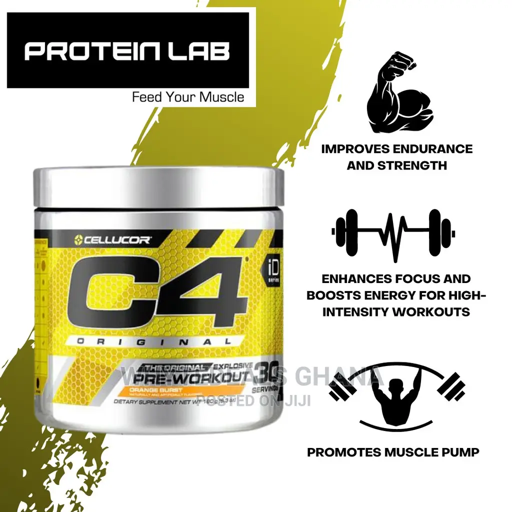 Cellucor C4 Original Pre-Workout - Energy for Men Women