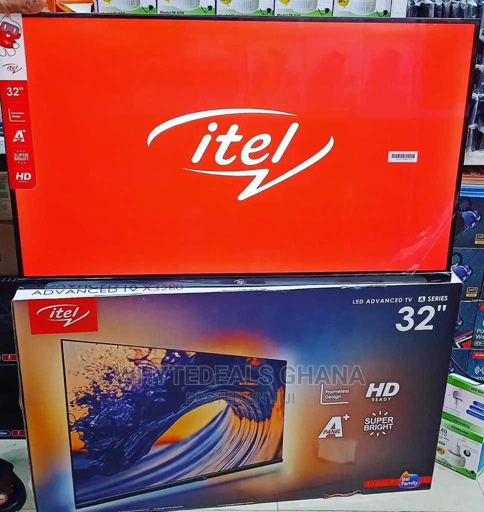 Itel 32 Inch Full HD Satellite LED TV Free Wall Mount 2024
