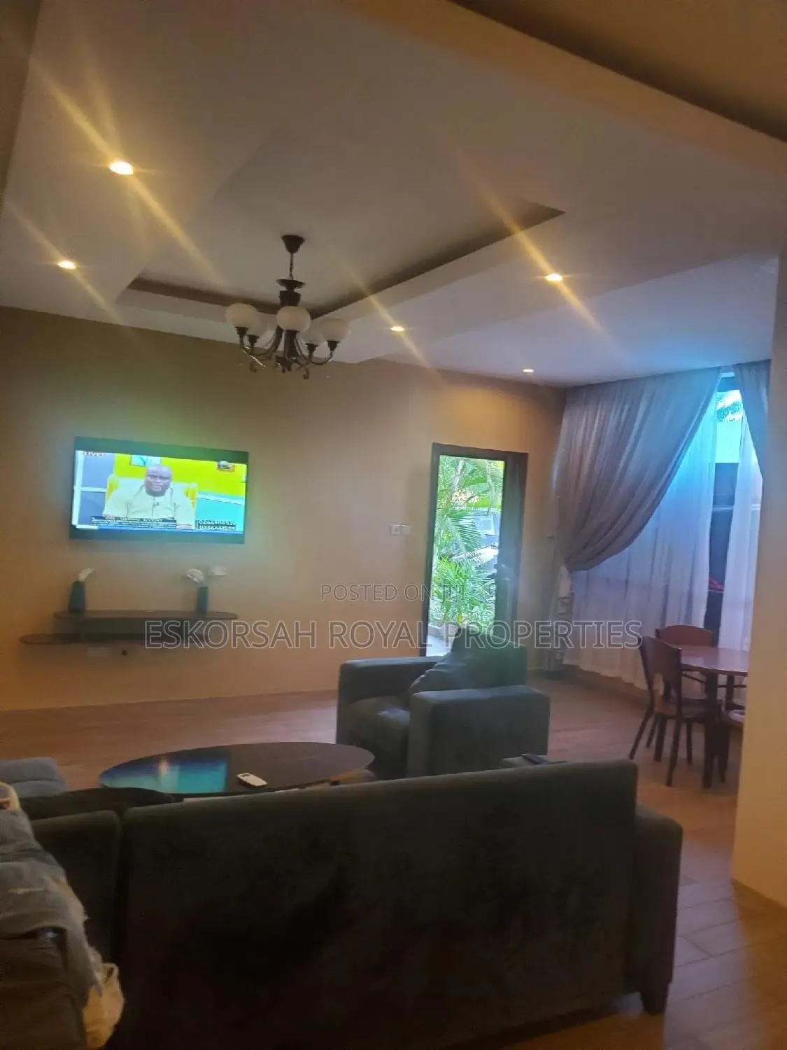 Furnished 3bdrm Apartment in A&C Mall  East Legon for rent
