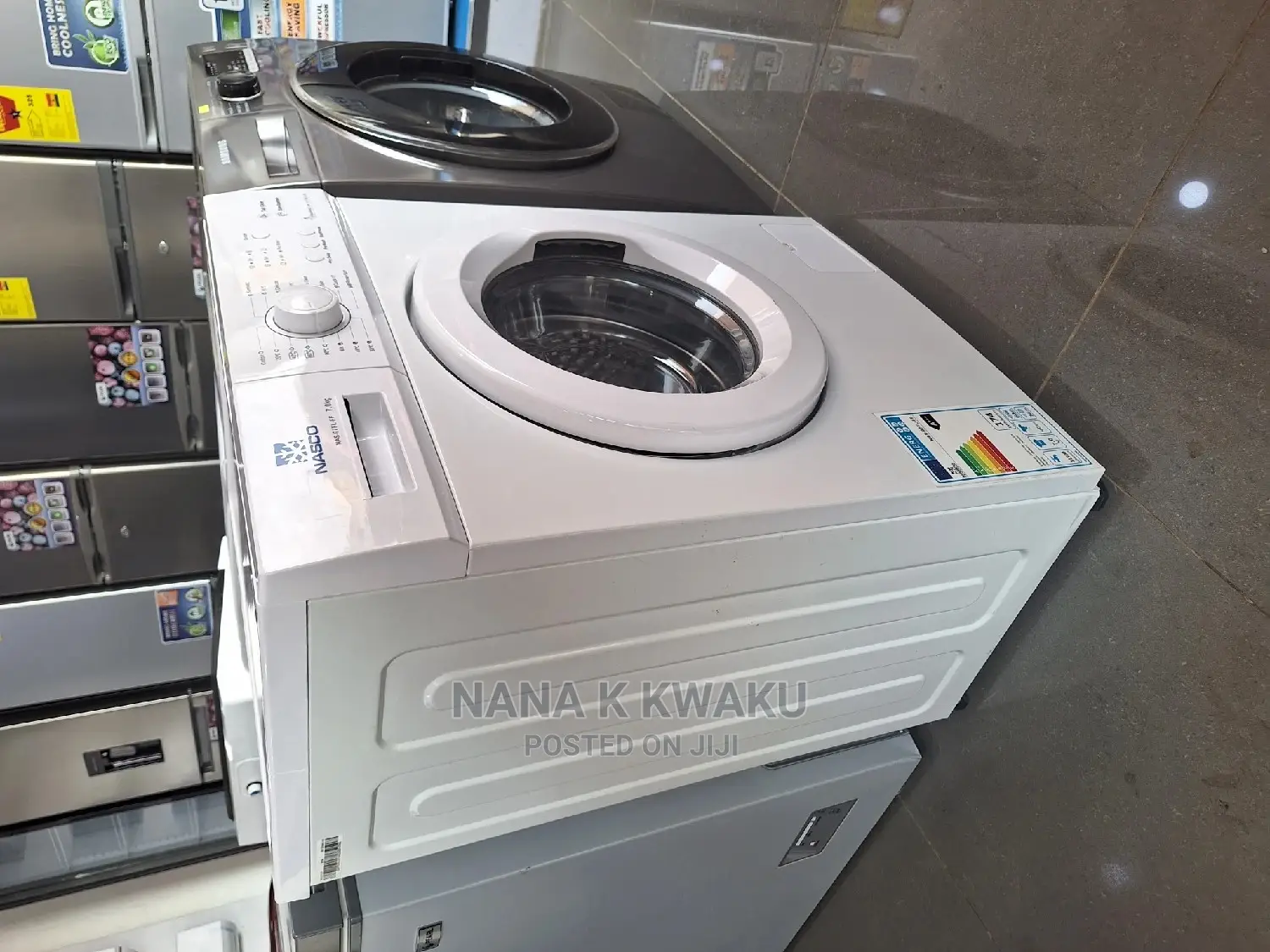 New_nasco 7kg Front Load_washing Machine