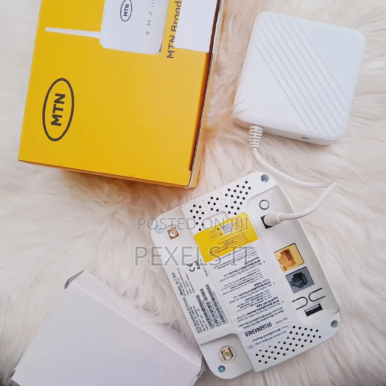 MTN Zte 4G Universal Router + Power Bank (5000mah)