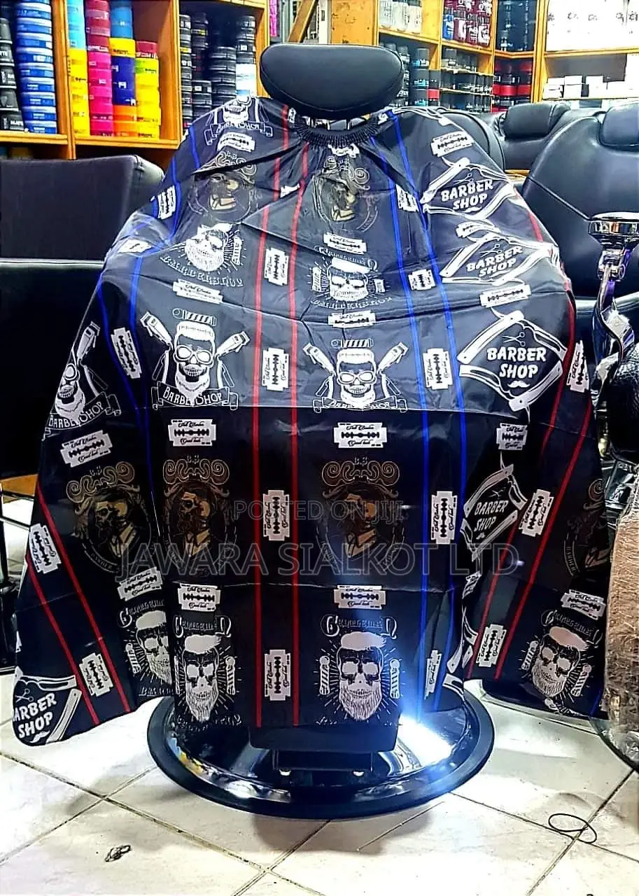 Barber Apron Capes Black Color