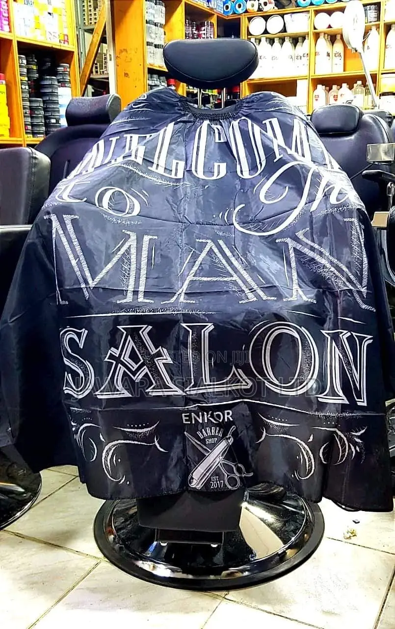 Barber Apron Capes Black Color