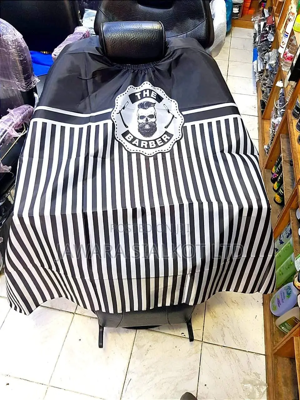 Barber Apron Capes Black Color
