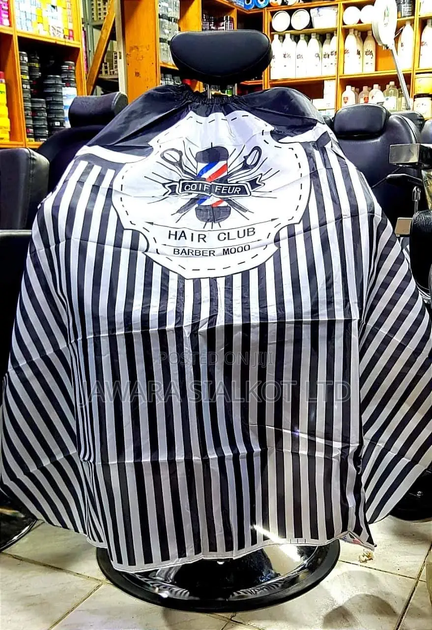 Barber Apron Capes Black Color