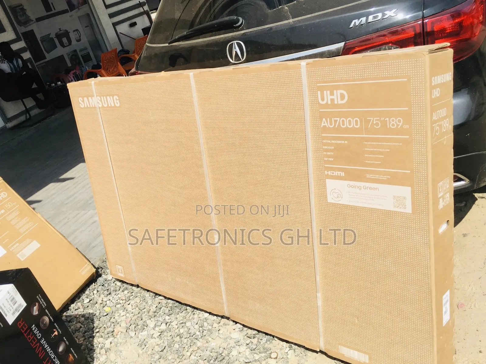 Extreme Samsung Au70 LED UHD Glossy 75 Inches Crystal Tv