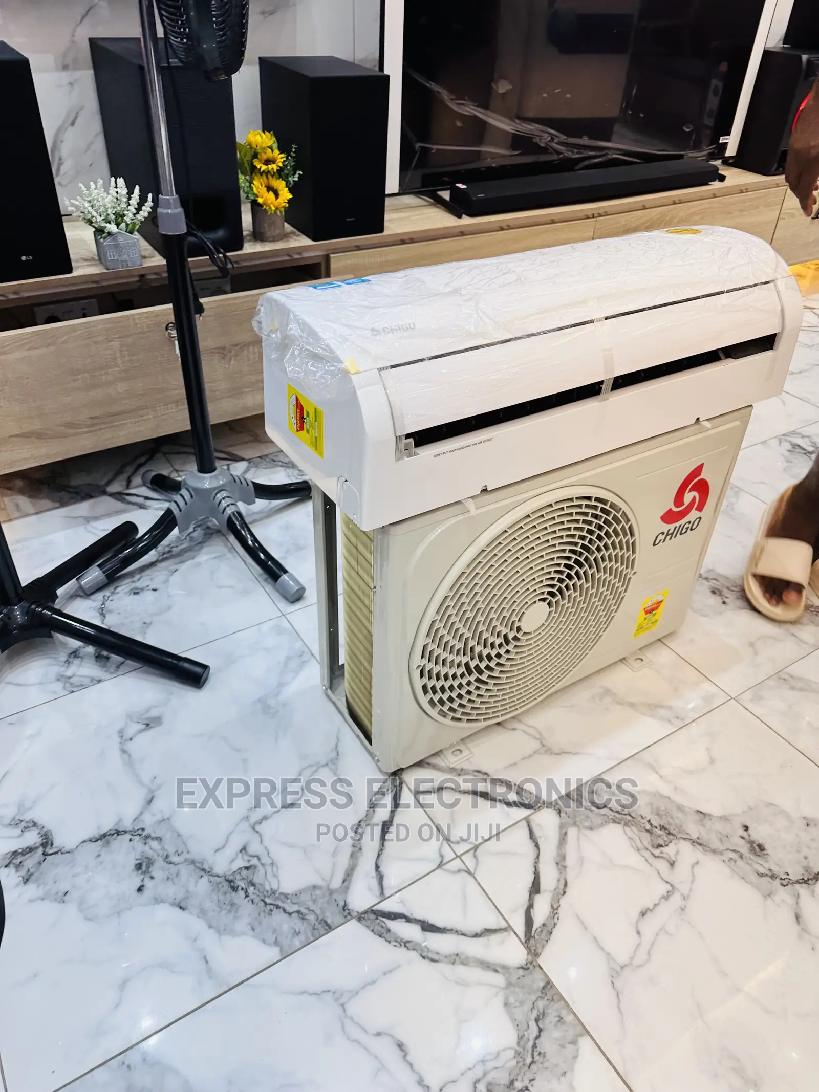 Time Mode Function Split R410 Chigo 1.5hp AC White