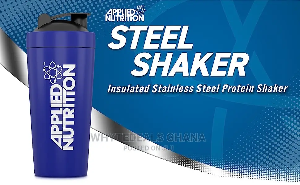 Metal Sports Stainless Steel Durable Light Protein Shaker
