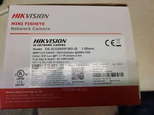Hikvision DS-2CD2955FWD-IS IP 5MP Fisheye Fixed Dome Camera