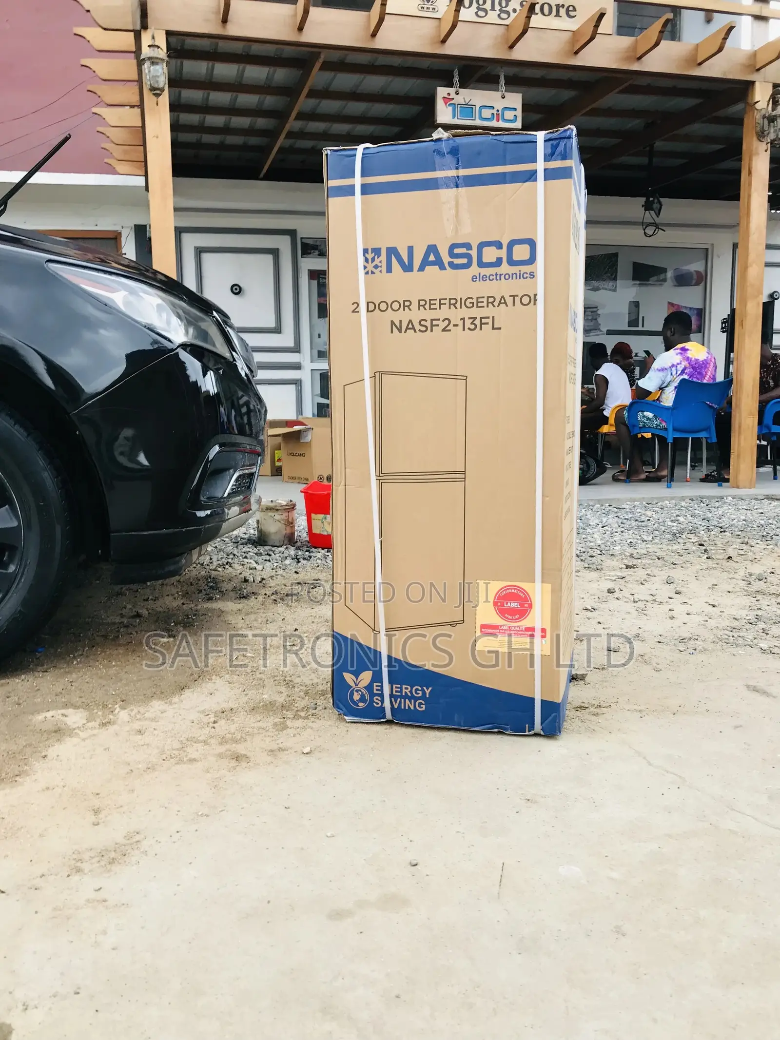 Grab Topfreezer Nasco Fridge Doubledoor Nasf2-13fl