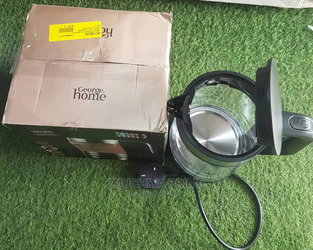 1.7l George Home Glass Colour Changing Kettle From Uk 