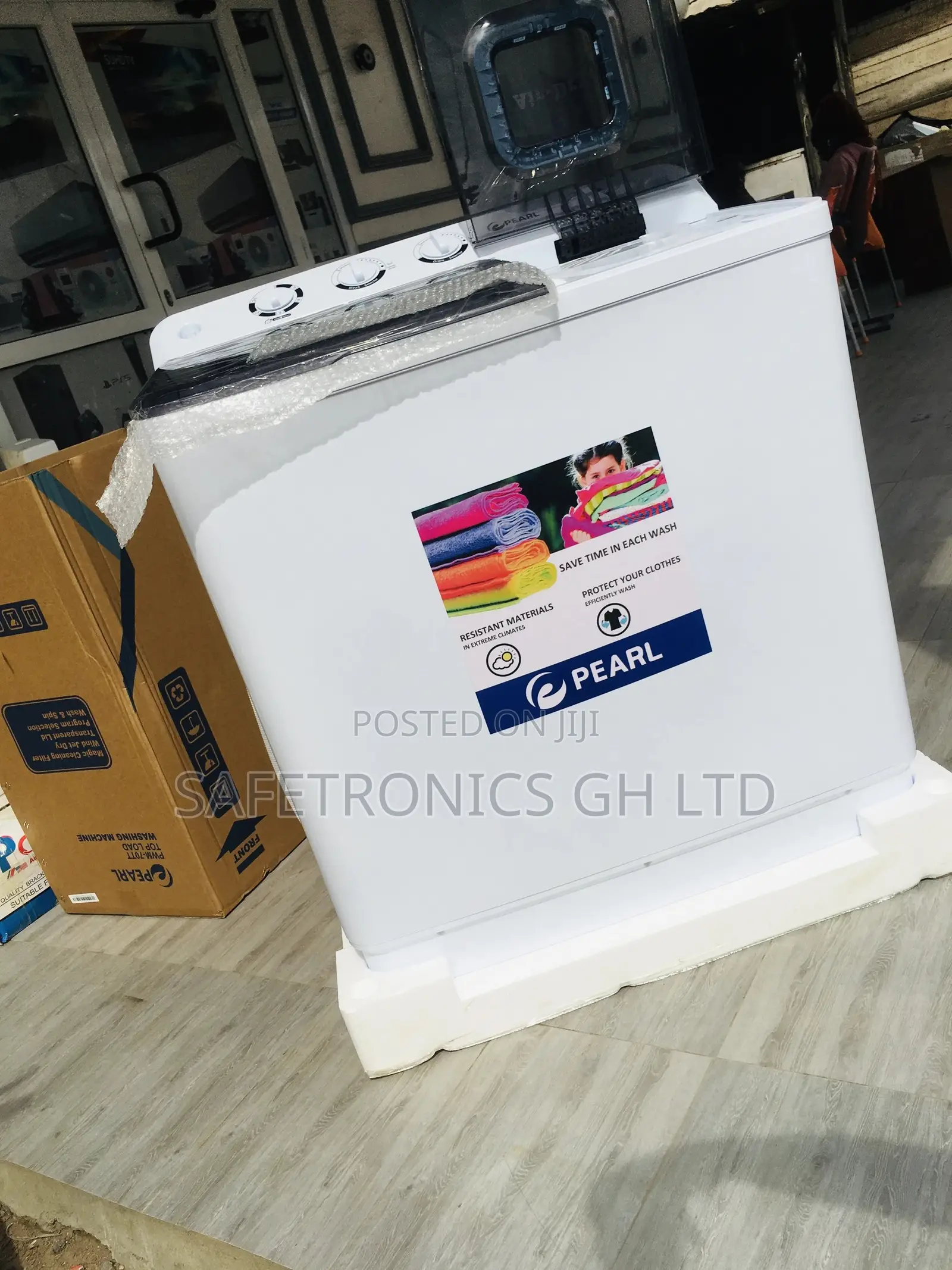 Quality Sales Washingmachine 12kg Semiautomatic Pearl Toploa