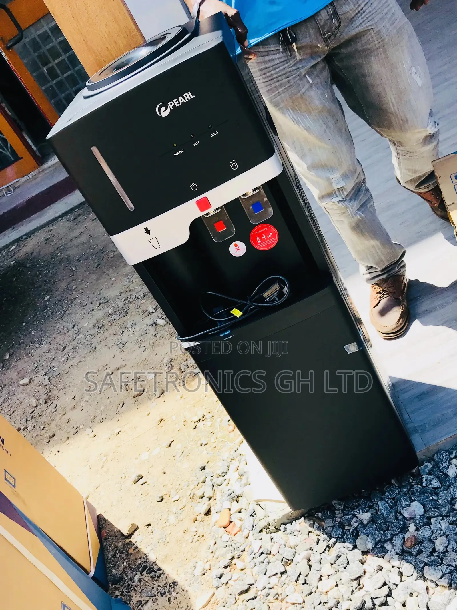 New Pearl Water Dispenser PWD-1117fbl Hot/Cold 