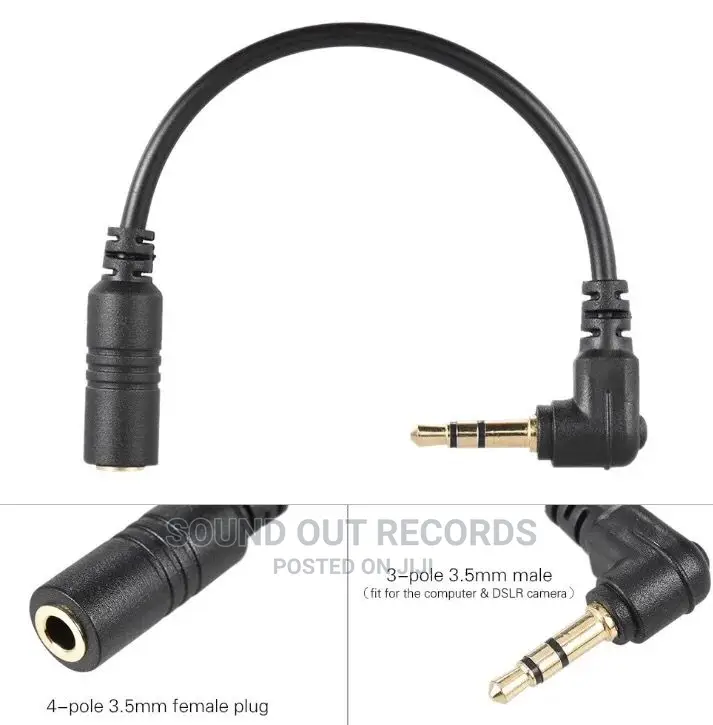 3.5mm 4poles/3poles Converter/Adapter Cables
