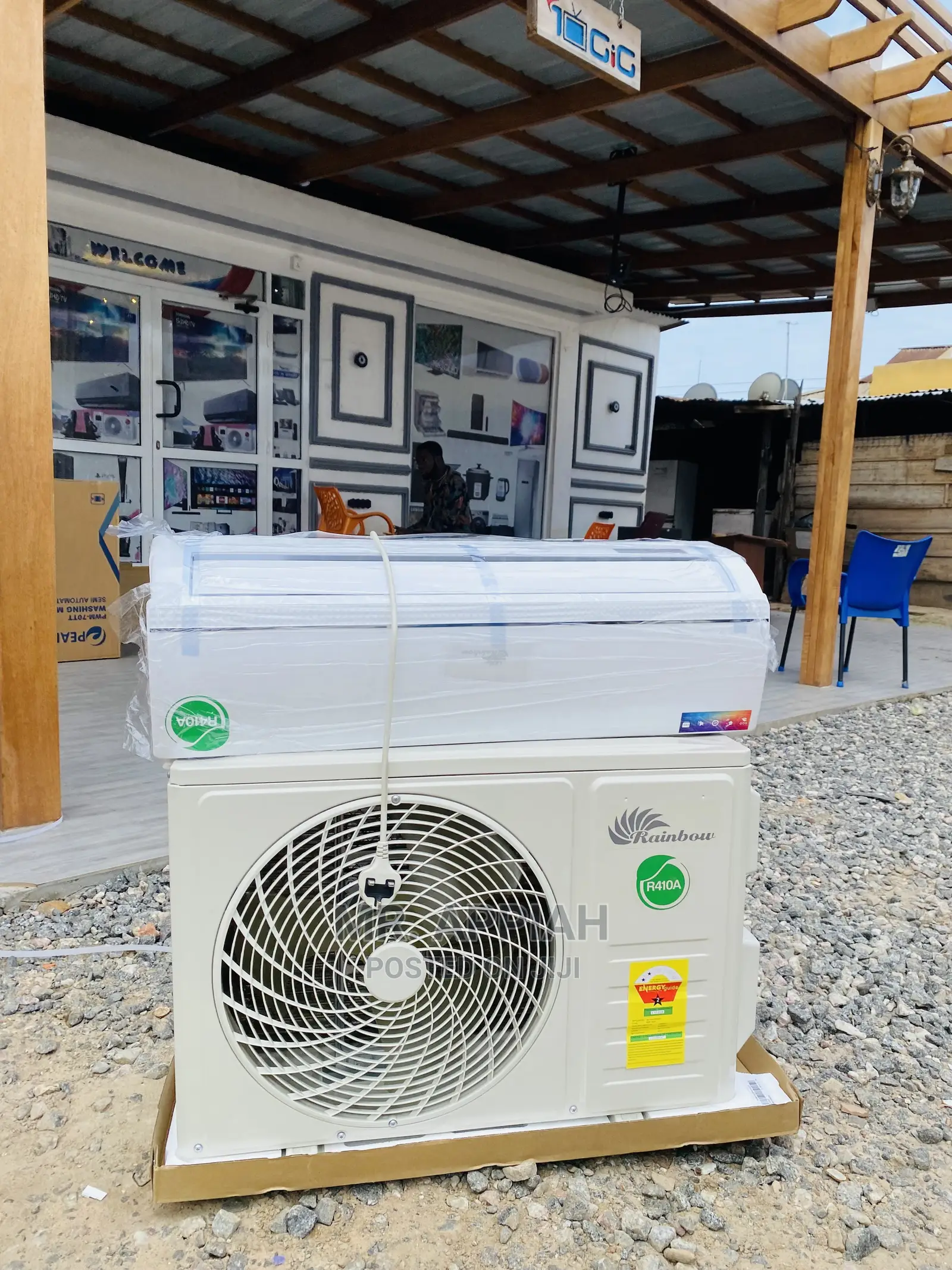 Auto Defrosting 1.5hp Rainbow Ac(R410 Gas),