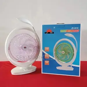 Portable Rechargeable Fan With Light