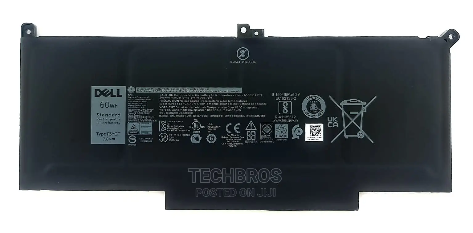 Original Dell Battery F3YGT 60WH