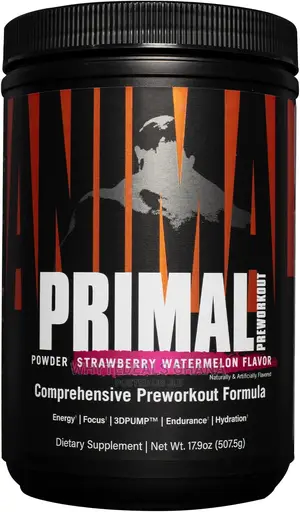 Animal Primal Preworkout Improves Energy,Endurance,Hydration