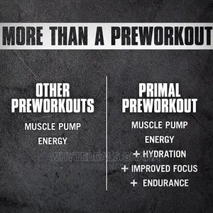 Animal Primal Preworkout Improves Energy,Endurance,Hydration