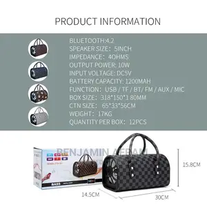 Bluetooth Fashion Bag Music Box Player