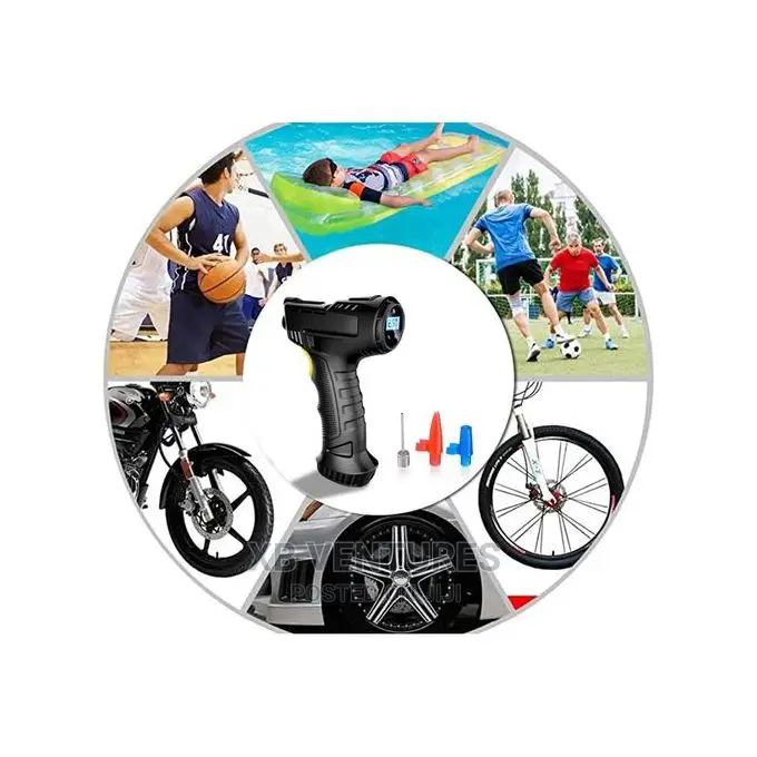 Portable Digital Tire Inflator Car Air Compressor